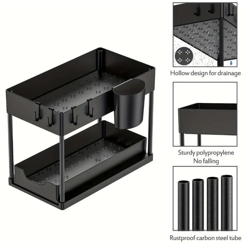 Kitchen Seasoning Rack Narrow Seasoning Rack Countertop Small Oil Salt Sauce and Vinegar Seasoning Storage Rack Stove