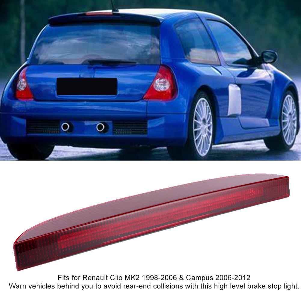 Rear High Mount Brake Light 7700410753 Fits for Renault Clio MK2 1998 2006 & Campus 2006 2012
