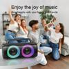 40W Wireless Bluetooth Speaker Outdoor Party Box With RGB Ambient Light Subwoofer Loudspeaker Portable Radio Waterproof Speakers
