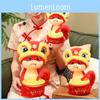Chinese New Year Zodiac Snake Plush Toy Stuffed Doll Mascot Holiday Ornament
