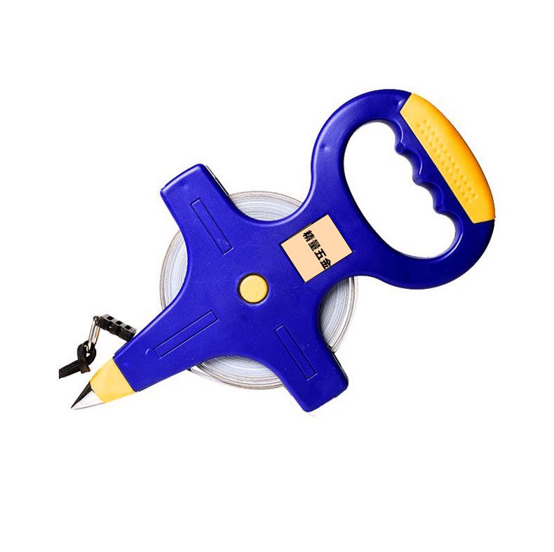 Spot Engineering Portable Hand-Cranked Stainless Steel Ruler, 30m-100m Tape Measure