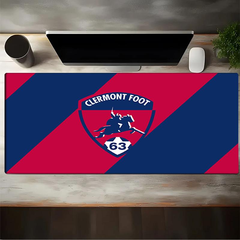 Clermont Foot Crest Design Mouse pad, Gaming Mouse Pad, keyboard pad, Desk Decor for computer notebook Fan Gift Birthday Gift