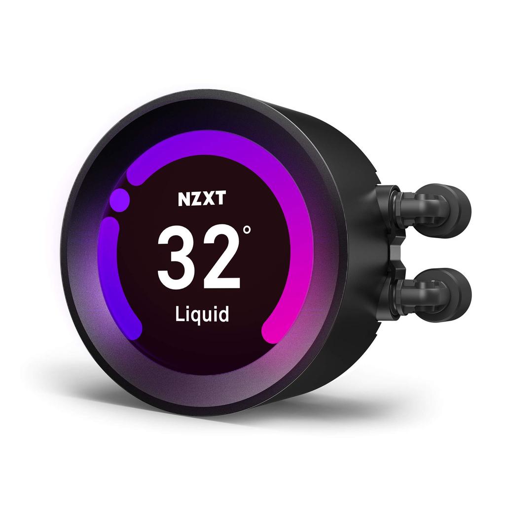 NZXT KRAKEN Z63 Simple Water Cooling CPU Cooler with LCD Monitor RGB Compatible 280mm FN1441 RL-KRZ63-01