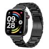 Ремешок из нержавеющей стали для Redmi watch 6 5 4, ремешок для умных часов, металлический браслет с звеньями для xiaomi mi band 8/9 pro, ремешки для часов