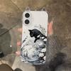 Защитный чехол для телефона Apple Милые летние кошачьи ушки для чехла Apple Phone Силиконовый ТПУ через плечо для чехла Apple Phone