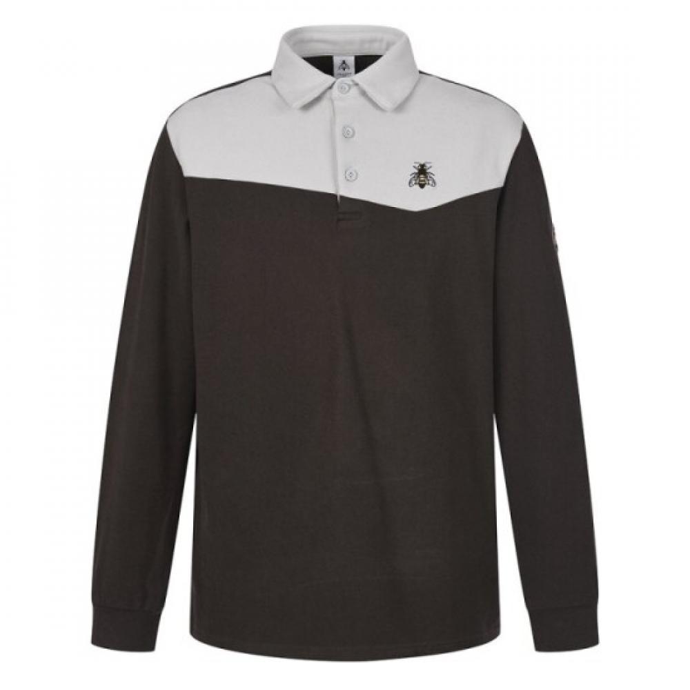 Elua Unisex Two Tone Color Polo Shirt 4 Choices