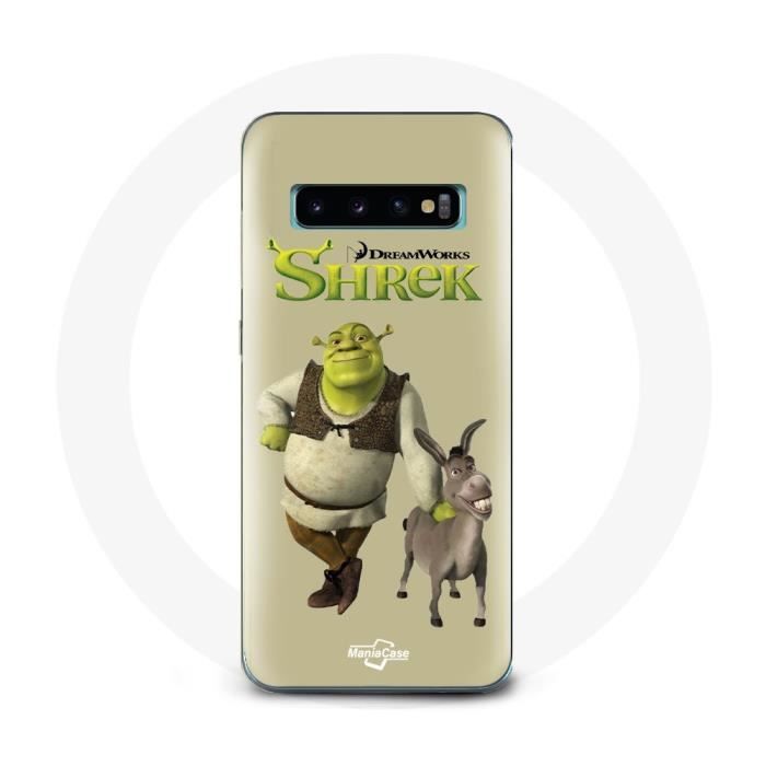 Coque pour Samsung Galaxy s10 edge Shrek et l'âne Film