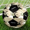 Custom Name Christmas reindeer Theme Size 5 Soccer Ball, Suitable for Both Indoor and Outdoor Matches, a Gift Suitable for Everyone.