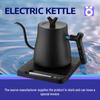 Electric Gooseneck Coffee Kettle with Automatic Temperature Control for Home & Hotel Use