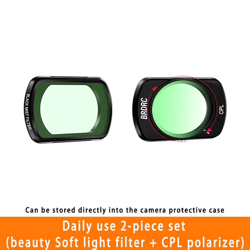 Фильтр для объектива DJI Osmo Pocket 3 - регулируемый CPL-поляризационный фильтр ND UV широкоугольный фильтр для подвеса камеры Pocket 3 Аксессуары