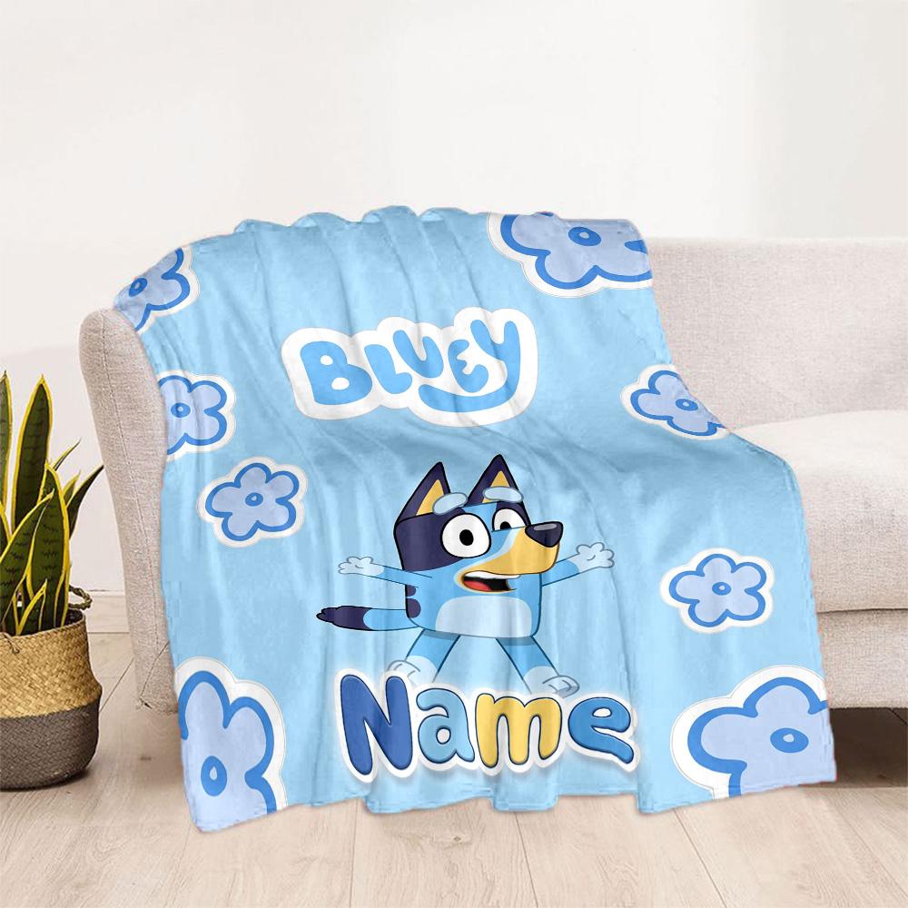 Friends Garden Customize Text Blanket Gift Customizable Blanket Soft & Cozy Suitable for Nap Livingroom Bed Home Decor Four Seasons Universal