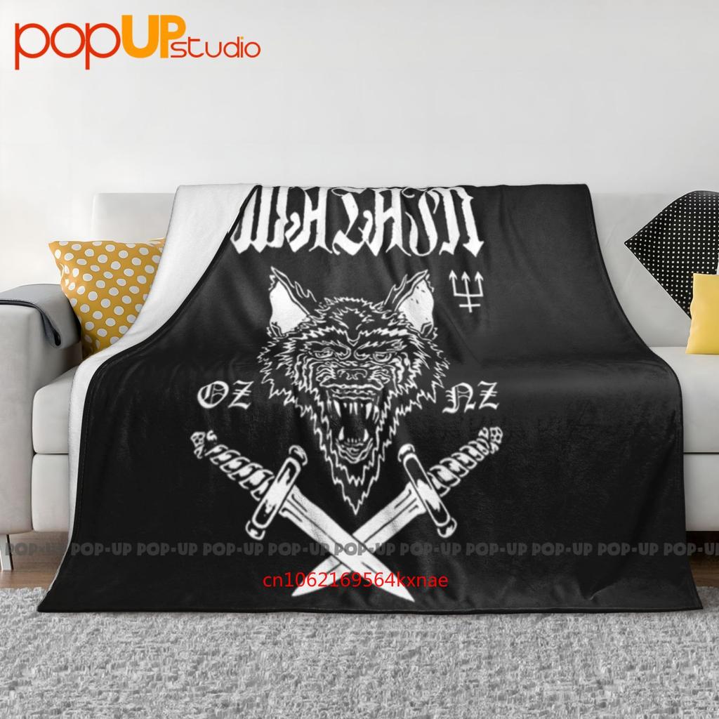 Watain 'Oz Nz Wolf' Ультрамягкое Одеяло Плед Зимнее Покрытие для Дивана Покрывала для Кровати