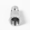 Stainless Steel Extension Fitting with Filter Screen M18x1.5 Oxygen Sensor Adapter 1.8 Inch Thread Reducer Coupling Adapter Connector