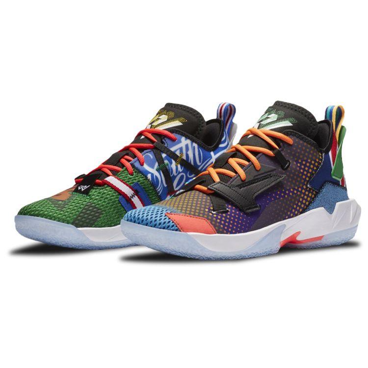 Air Jordan Why Not Zer0.4 PF Upbringing Unisex Sneakers Multi-Color White DD1134-103