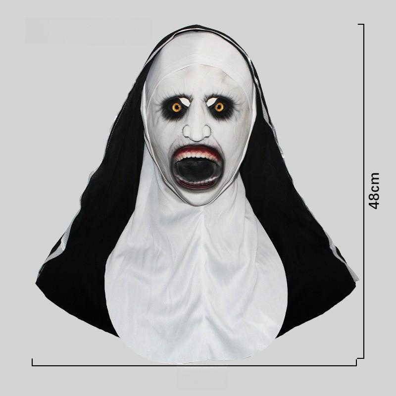White Scream Mask Skull Ghost Face Masquerade Halloween Party Mock Prop Gift