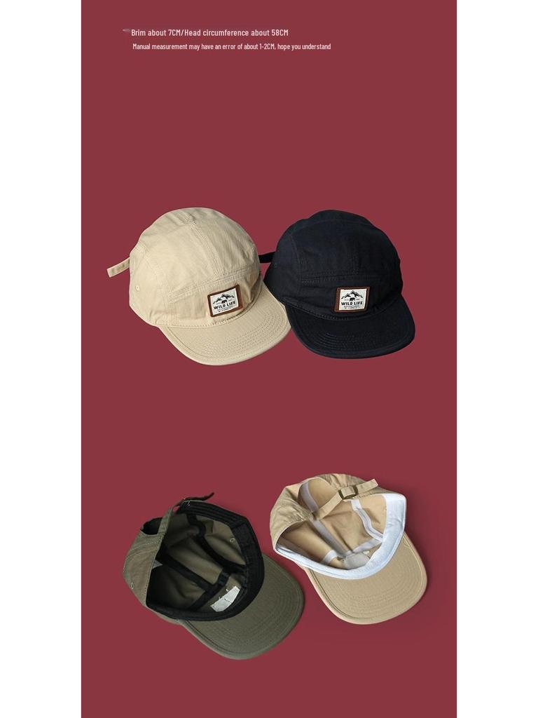 Американская ретро кепка с плоским козырьком: Унисекс Патч Модная Хип-хоп Шляпа на Весну/Осень