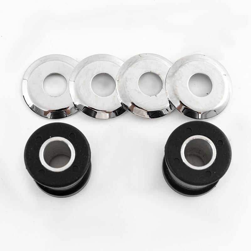 Plastic Handlebar Riser Bushings Fit For Harley Touring FLH 83-25 & Softail
