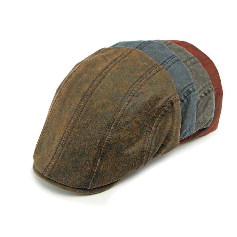 Осенне-зимняя кепка мужская берет британская винтажная кепка Forward Cap