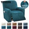Stretch Recliner Sofa Cover Soft Velvet Lazy Boy Armchair Covers Elastic Non Slip All-inclusive Sofa Slipcovers for Living Room