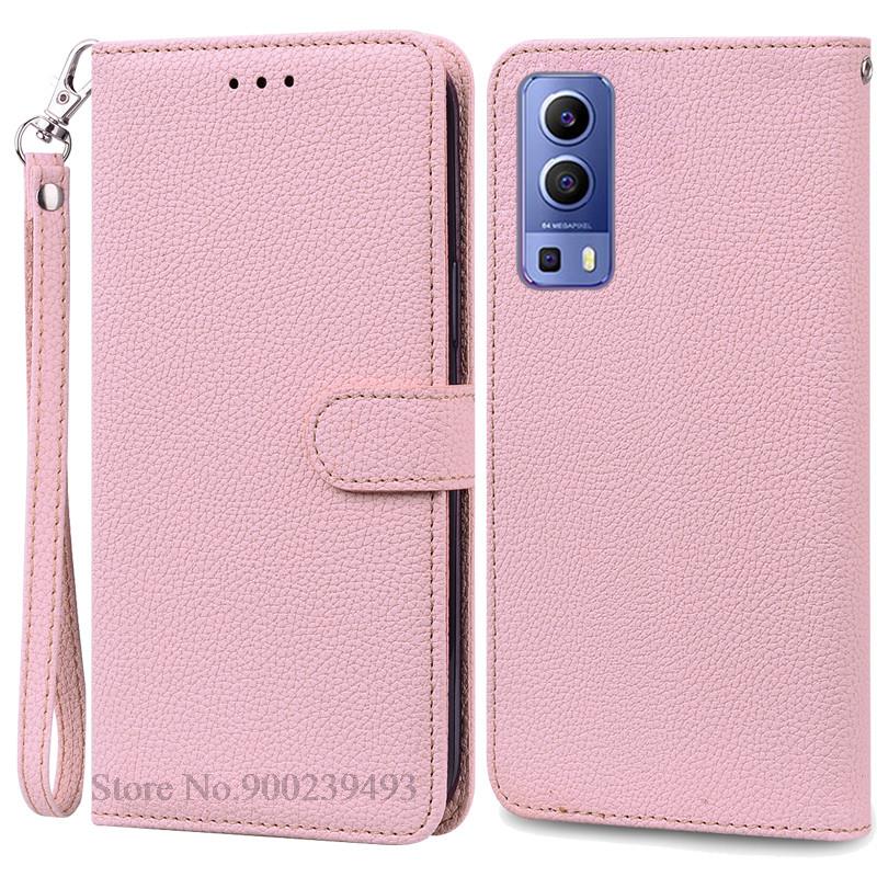 Для чехла Vivo Y52 5G Чехол Y72 5G Кожаный кошелек Флип-чехол для телефона Для Vivo Y72 Y52 Чехол-книжка для Vivo Y 52 72 5G Coque Fundas