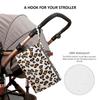 CPC Portable Waterproof Diaper Changing Pad with Wet Wipe Mommy Bag
