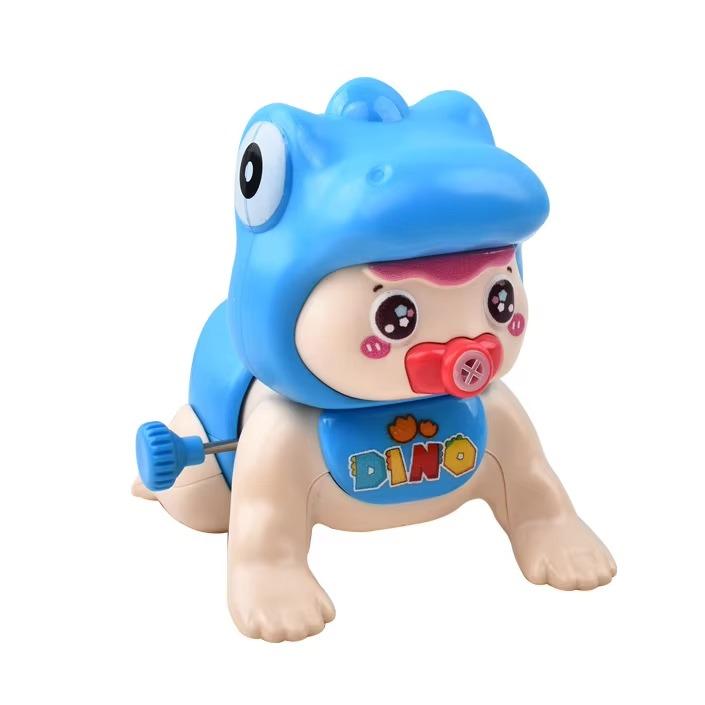 Игрушки для обучения ползанию для малышей 1 шт. заводной свисток динозавра ползающая кукла заводные ползающие животные детские игрушки