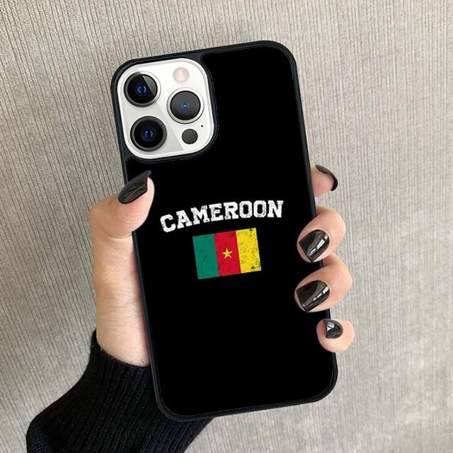 Republic of Cameroon Flag Phone Case For iPhone 17 Air 16 15 14 plus 11 12 13 Pro max Soft Bumper Shell Cover coque
