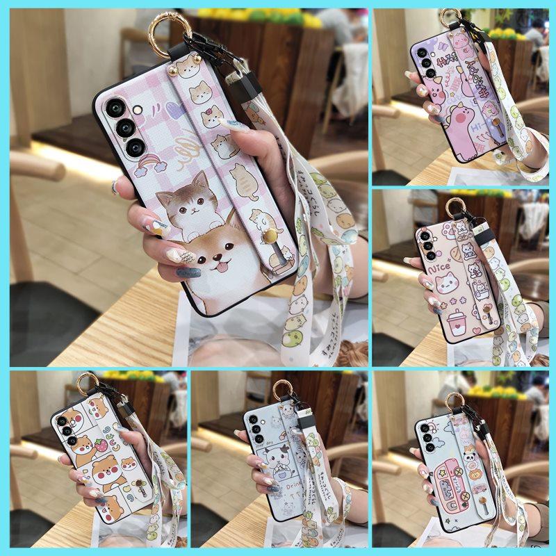 Wrist Strap Fashion Design Phone Case For Samsung Galaxy A24/SM-A245F/A25 5G Waterproof Durable Lanyard Phone Holder