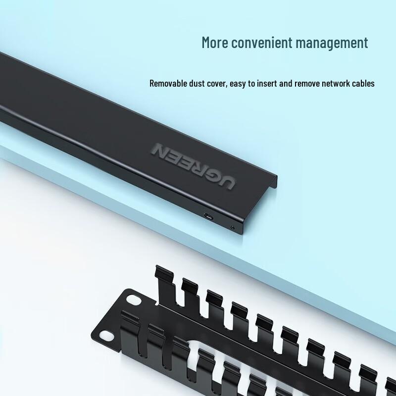Ugreen 24-Port Network Cable Management Rack