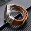 Мягкий кожаный ремешок для Apple Watch Ultra 2 49 мм Серии 10 9 8 7 46 мм 45 мм Мужской Роскошный ремешок для iWatch 6 5 4 Se 44 мм Браслет-петля