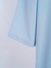 Unisex Medical Patient Nursing Gown Long Sleeve Back Split Hook Loop Fastener 3pcs Adaptive Clothing