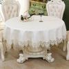 European Entry Lux Tablecloth Tribute Silk Jacquard Lace Tablecloth Round Tablecloth Tablecloth