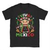 Viva Mexico Футболки к Дню Независимости Мексики Женские Девичьи Летние Футболки Для Мужчин Футболка С Коротким Рукавом Одежда