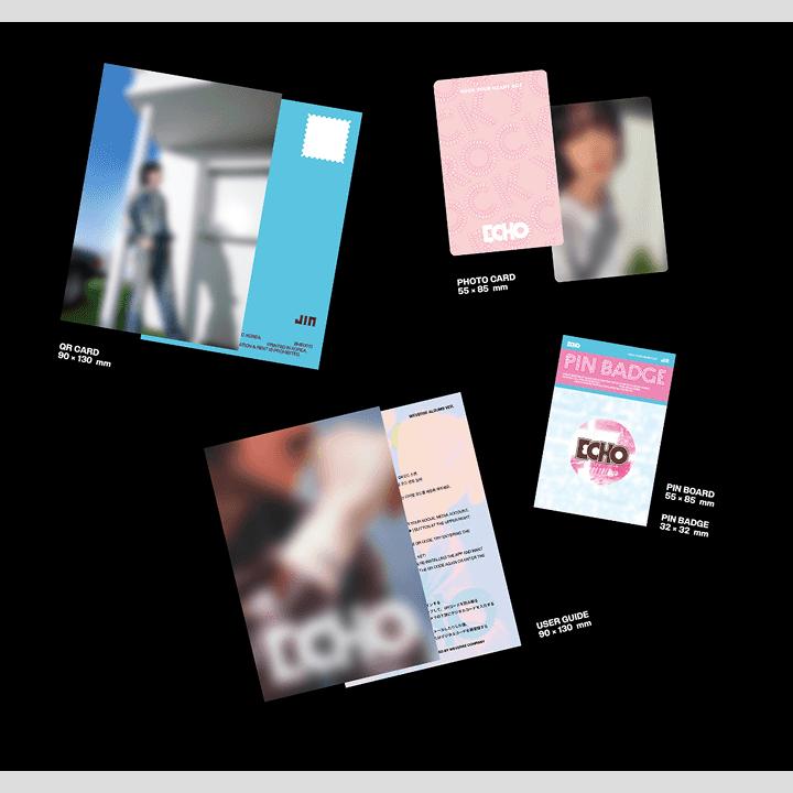 [Предзаказ] BTS JIN - 'Echo' (набор) + «Эхо» (Альбомы Weverse вер.) набор