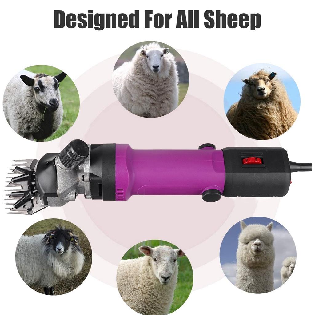1500W 2800RPM 110V/220V 6 Gears Speed Electric Sheep Goat Shearing Machine Clipper Farm Shears Cutter Wool Scissor