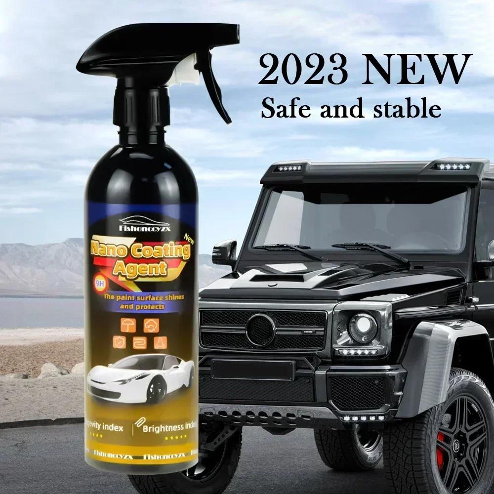 Керамика для покрытия автомобилей 1500 мл 9H наножидкое стекло покрытое кристаллом гидрофобная водостойкая полировка краска твердость полироль для автомобиля