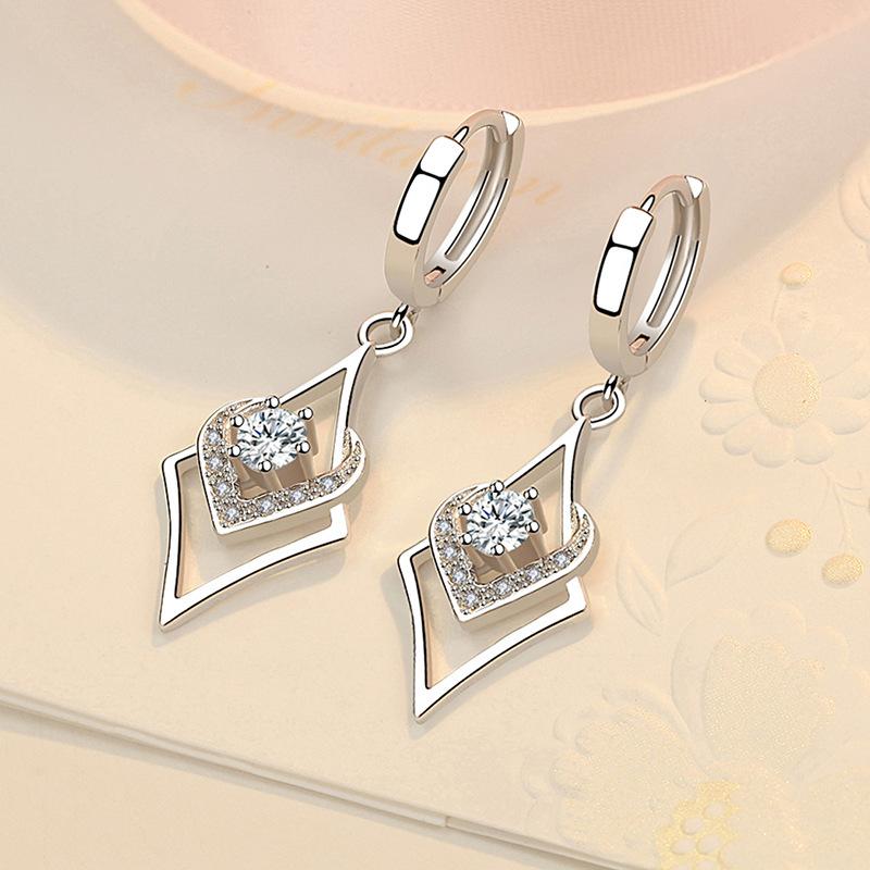 Серьги-капли Lindon из медного сплава с цирконом, серьги-капли для женщин, подарки на свадьбу