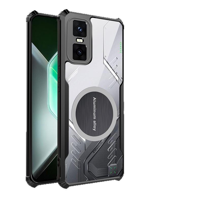 Охлаждающий чехол Подходит для мобильного телефона Transsion infinix GT 30 20 50 Pro, прозрачный защитный чехол из акрила