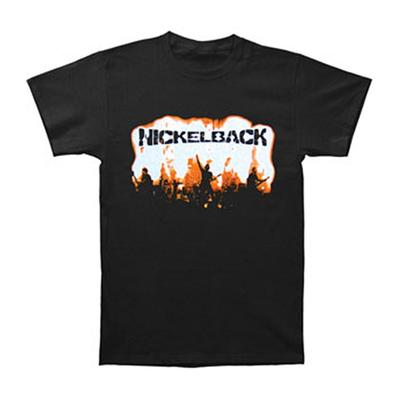Мужская Женская Винтажная Футболка Nickelback Тур 2009 Двусторонняя Футболка Группы