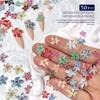 Пятилистный Цветок Маникюрные Украшения Смола Цветок Лилии Маникюр Алмазный Носимый Ноготь DIY Аксессуары для Декора Ногтей