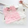 Baby Bibs For Girls 100% Cotton Newborn Princess Lace Bow Baby Bibs Cute Girls Boys Burp Cloth Infant Saliva Towels 0-2Y