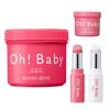 House of Rose Smoother mini Smoother Scrub Lip Balm 2 Color Set Body Scrub Skin Polishing Body Care Lip Balm Lip Scrub Сделано в Японии Подарок для женщин [Тело