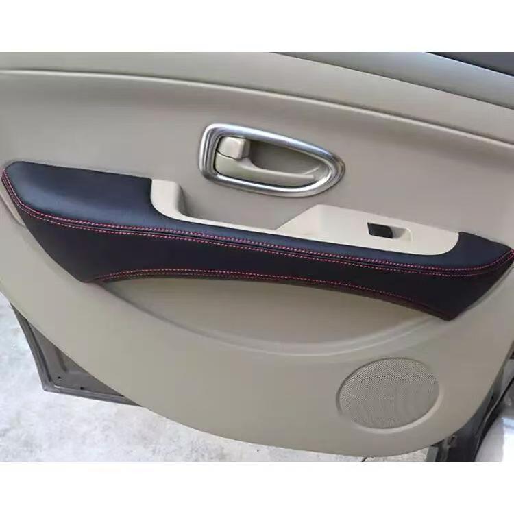 Кожаная накладка на подлокотник двери Nissan Sylphy/Sentra 2006-2011
