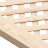 Cabinet Doors 2 pcs. Grid Design 39.5 x 99 cm Solid Pine Wood