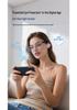 Bluetooth AI Smart Glasses with Metal Spring Hinges for Music & Calls - Black Wireless Technology
