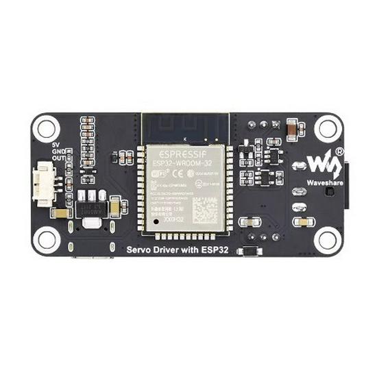 ESP32 Servo Driver Board with Built-in WiFi, Bluetooth, and Serial Port for Remote Control and Debugging