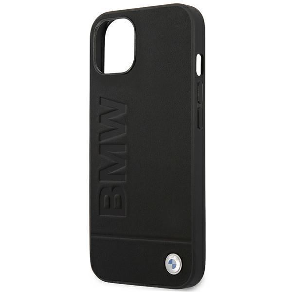 Etui do iPhone 14 Plus BMW Skórzane Czarne