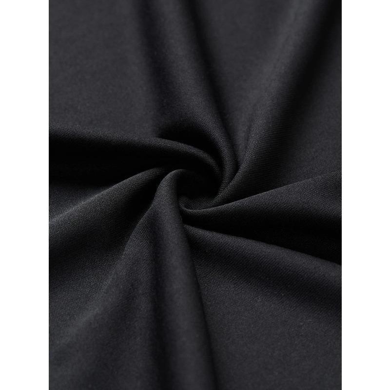 Европейские размеры Мужская летняя футболка с коротким рукавом и круглым вырезом - Повседневная и спортивная базовая футболка для многослойности с геометрическим принтом розы