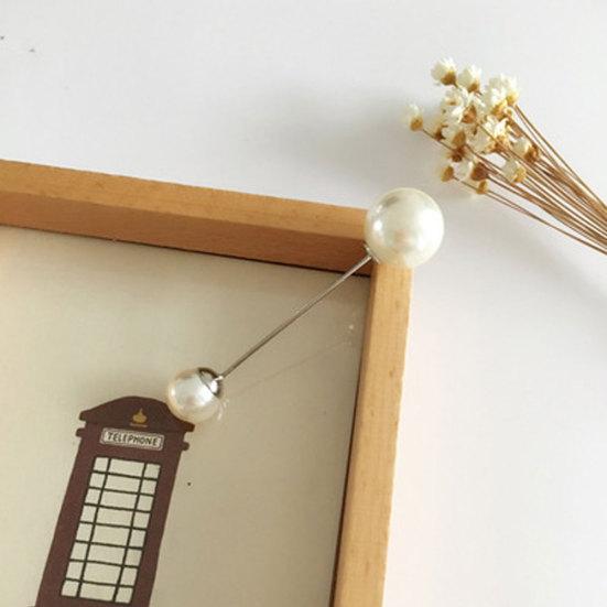 Модная брошь из искусственного жемчуга, булавка для женщин, куртка, пальто, украшение, ювелирный подарок