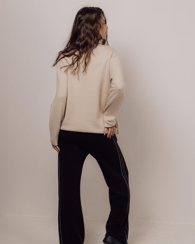 Women's Warm Suit Binka 3311 M Beige-black